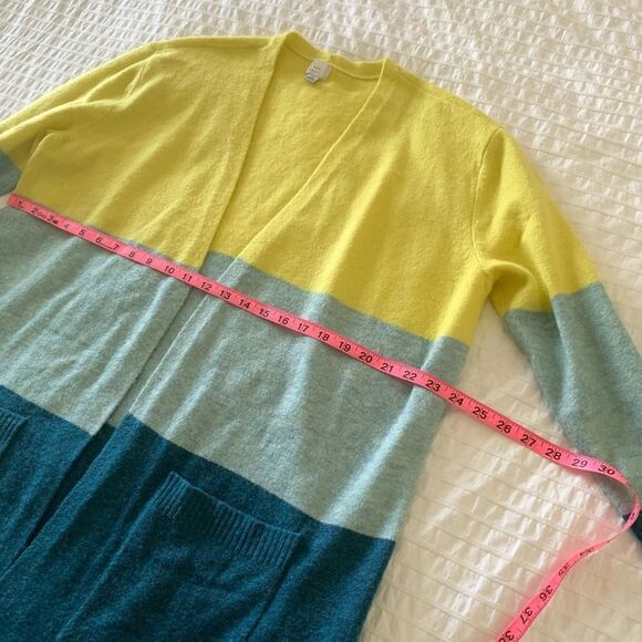 Color Block Cardigan ~a new day ~XL - Picture 8 of 8